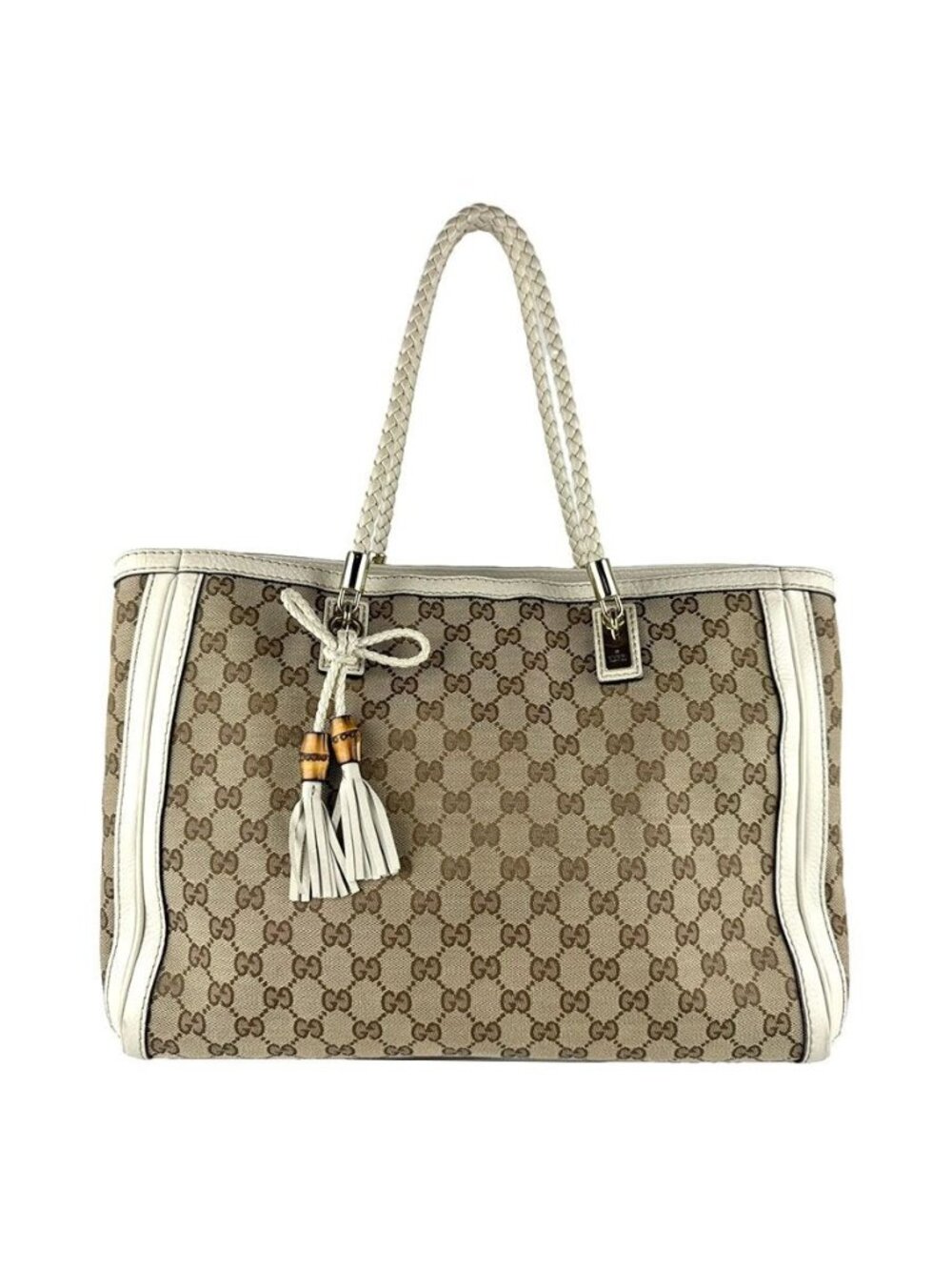 Gucci Handbag Ivory - Picture 1 of 10